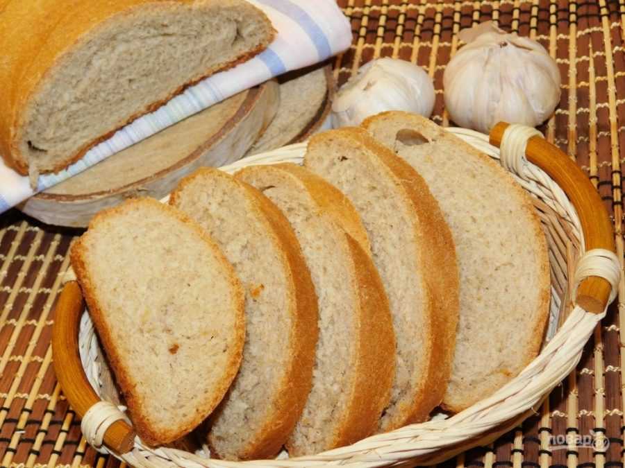 Пшенично-гречневый хлеб в духовке - рецепт с солодом