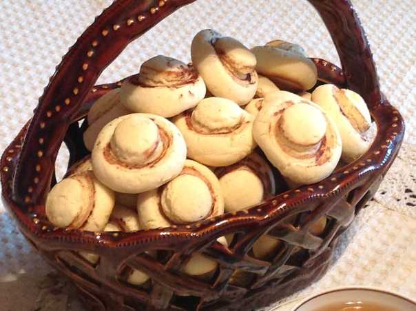 Рецепты печенья грибочки с майонезом