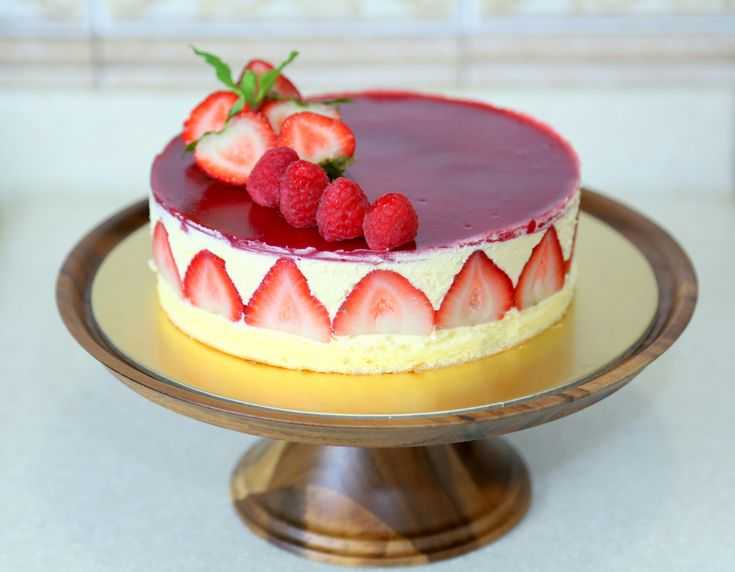 Торт фрезье - fraisier cake | cookingtime.ru