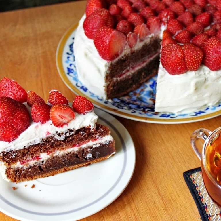Готовим торт шоколадно-ягодный: поиск по ингредиентам, советы, отзывы, пошаговые фото, подсчет калорий, удобная печать, изменение порций, похожие рецепты