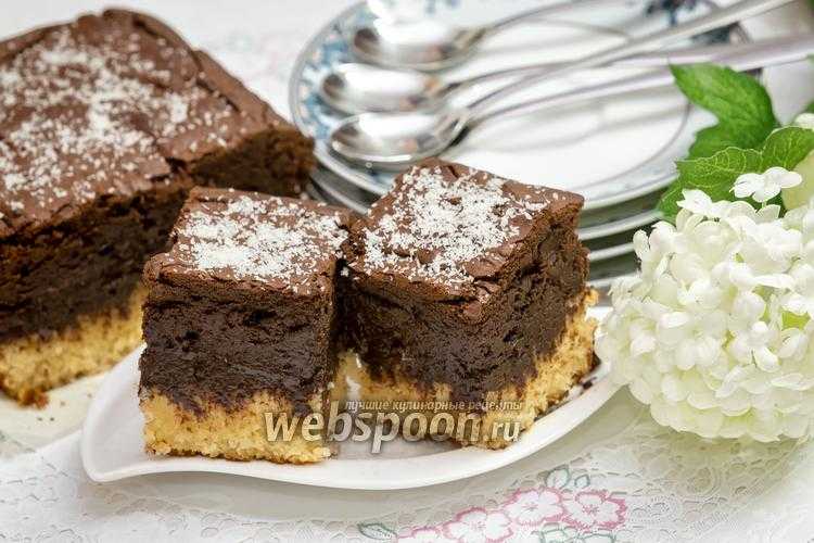 Пирог с творогом и бананом - брауни чизкейк рецепт с фото пошагово - 1000.menu