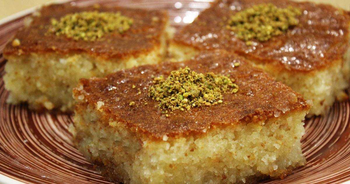 Ревани - 6 рецептов турецкого пирога ревани, пошагово с фото
