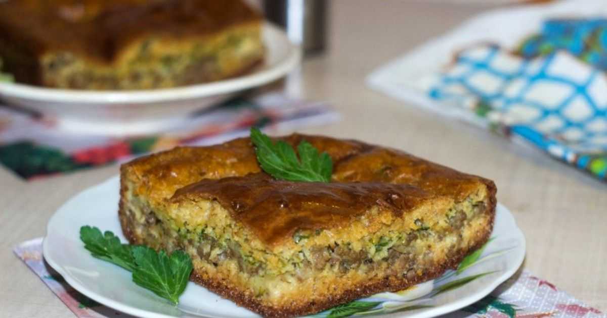 Заливной пирог с яйцом и зеленым луком на кефире рецепт с фото пошагово и видео - 1000.menu