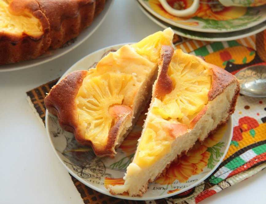Как приготовить необычный пирог с ананасами