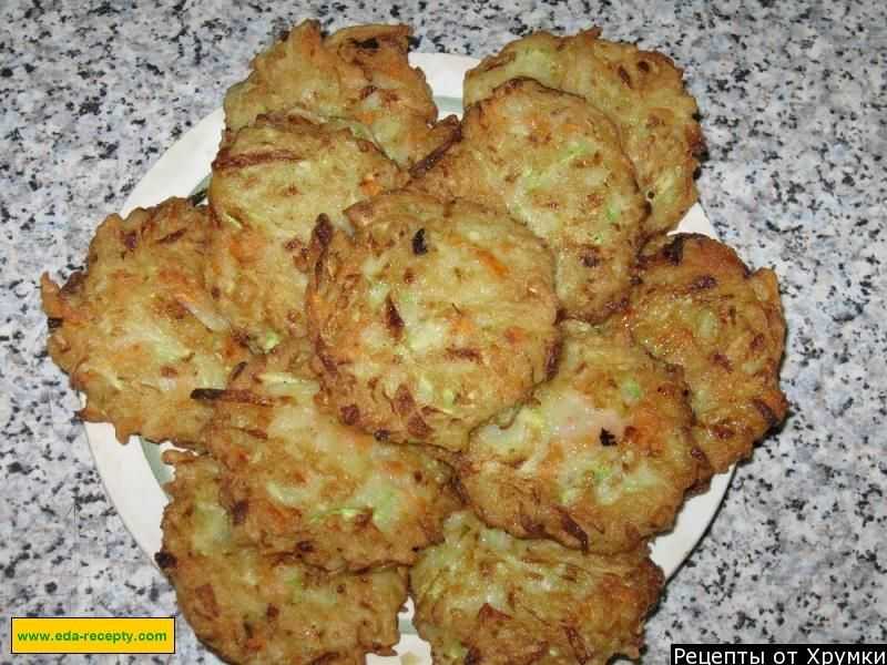 Кабачково-картофельные оладьи рецепт с фото пошагово - 1000.menu