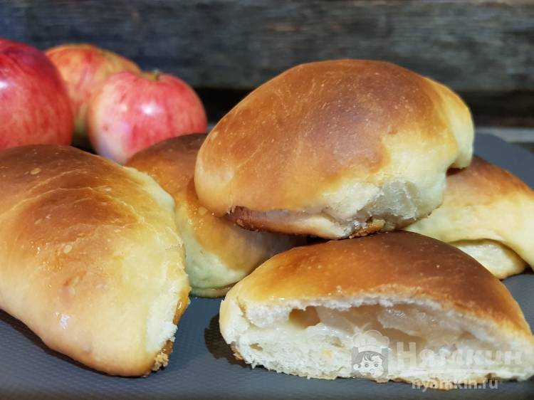 Бездрожжевые пирожки с яблоками в духовке: тонкости приготовления теста и начинки