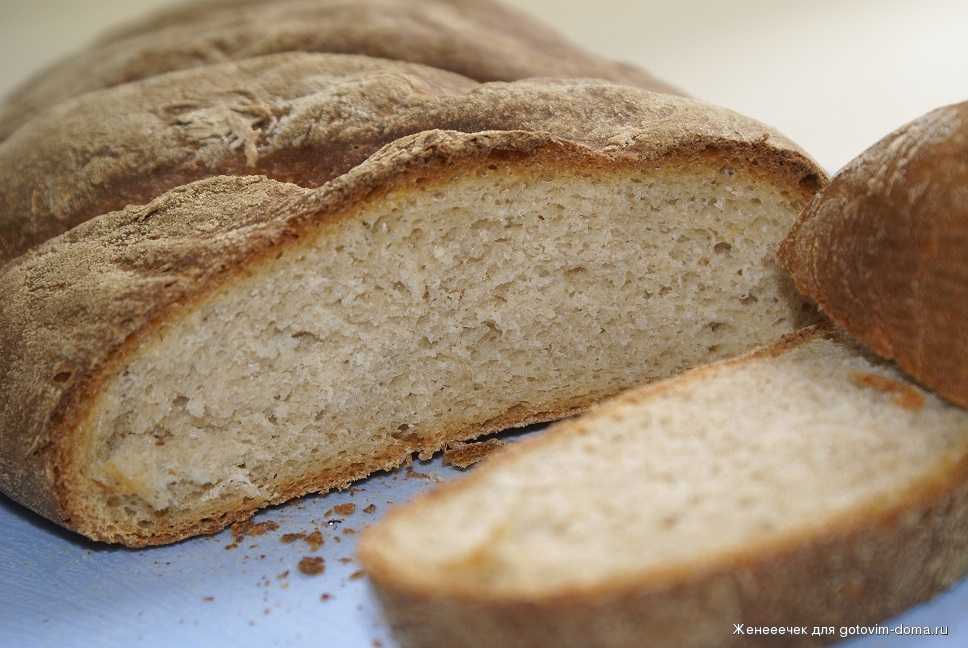 Пшенично-ржаной хлеб на кефире рецепт с фото
