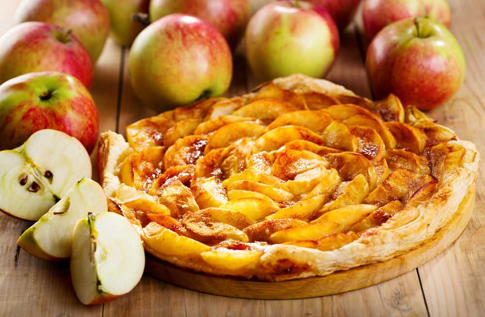 Пирог-бисквит на яблоках рецепт с фото пошагово - 1000.menu