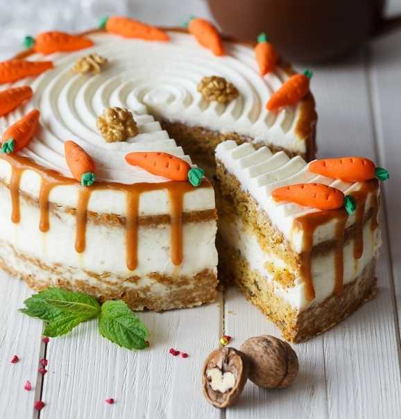Морковный торт с маскарпоне