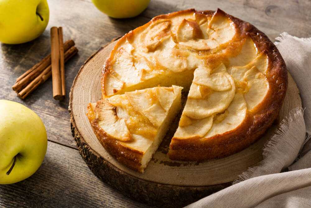 Яблочный пирог с орехами пошаговый рецепт быстро и просто от екатерины лыфарь