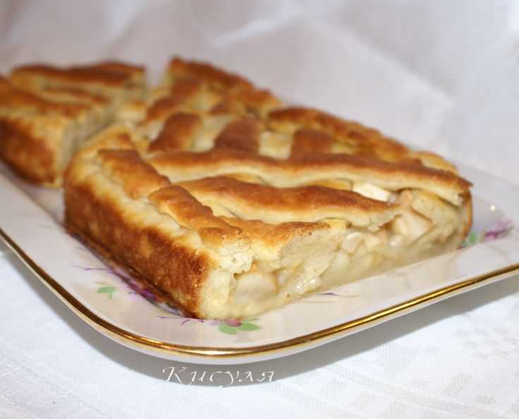 Постный яблочный пирог на дрожжах рецепт с фото пошагово и видео - 1000.menu