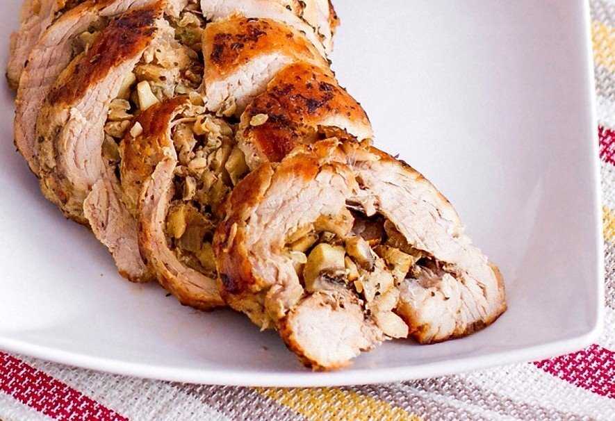 Рулетики из лаваша с грибами и курицей | меню недели