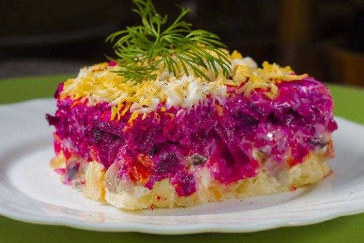 Мариновка лука на шубу. рецепт: салат "селедка под шубой" - с маринованным луком