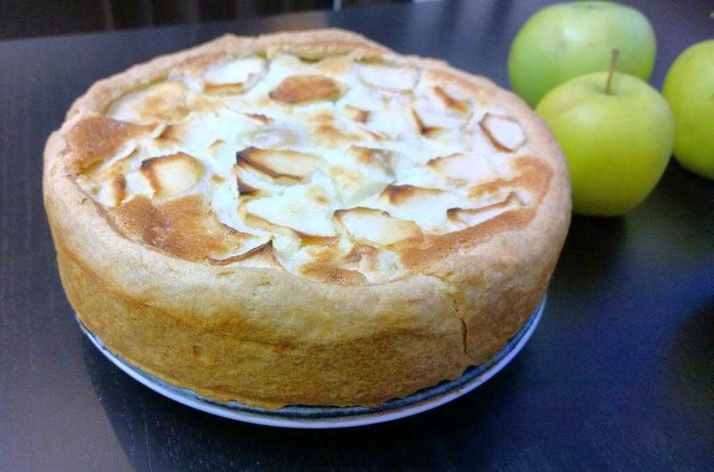 Цветаевский яблочный пирог со сметанной заливкой - готовим дома, рецепты с фото пошагово