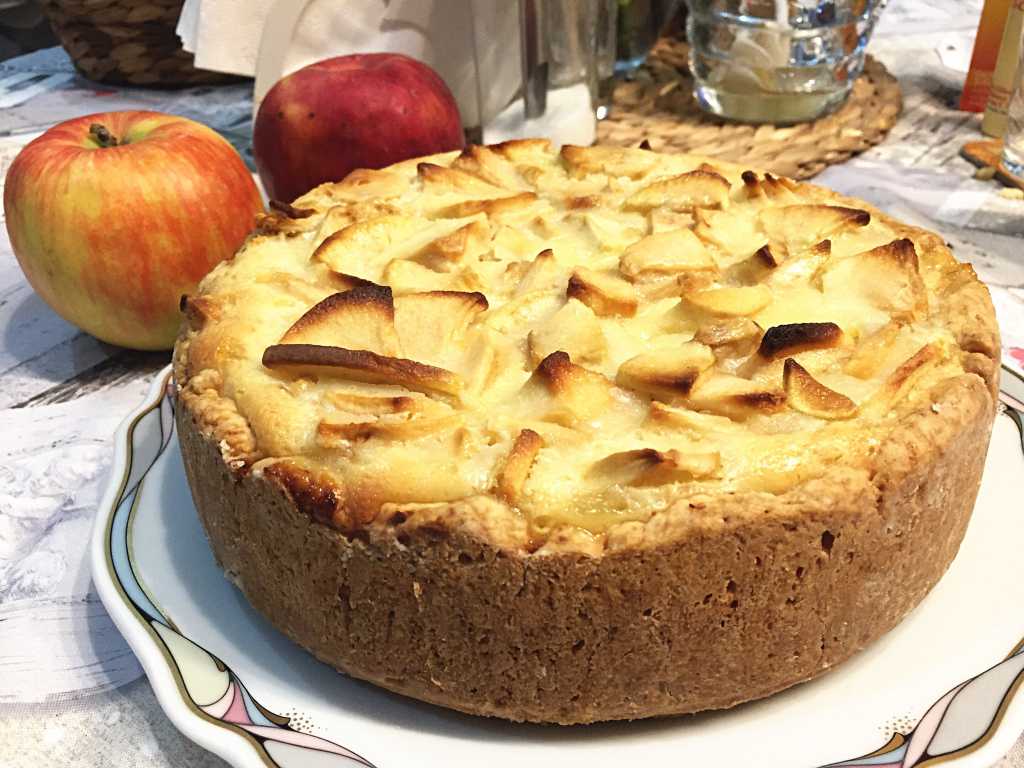 Цветаевский яблочный пирог пошаговый рецепт
