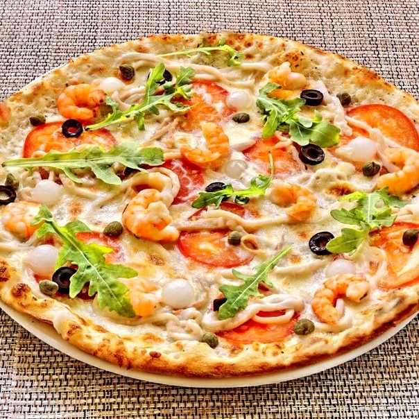 Пицца с креветками — 8 рецептов приготовления в домашних условиях - ampica.ru