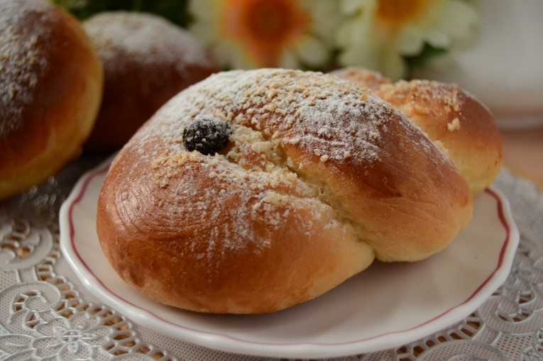 Пасхальные крестовые булочки (hot cross buns) пошаговый рецепт