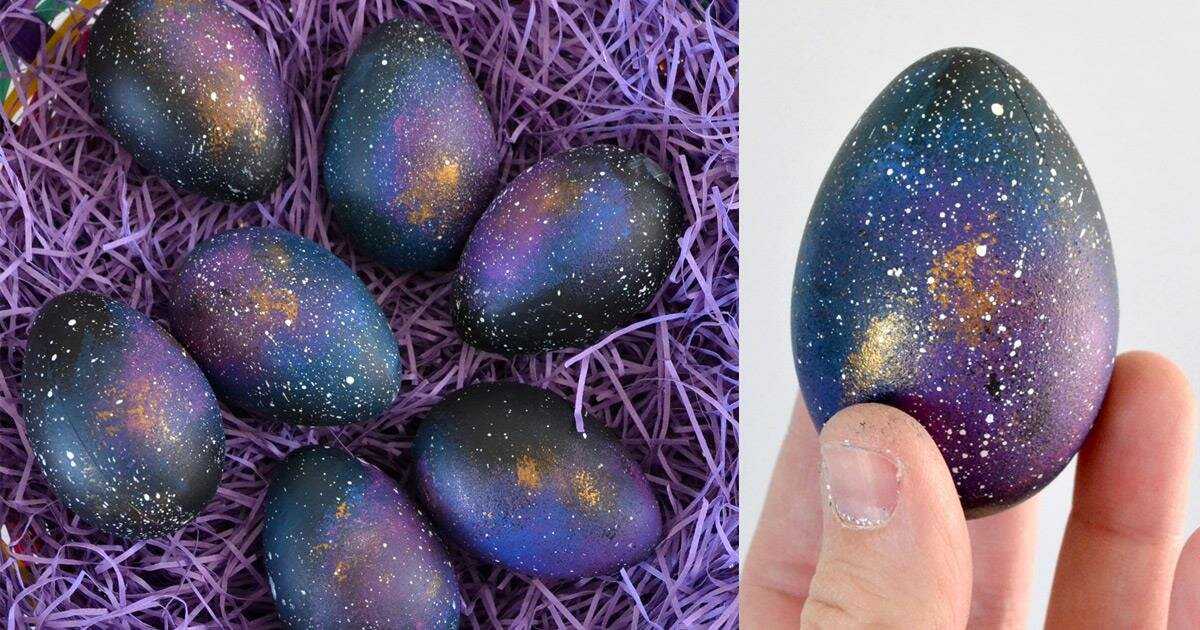 Как красить мраморные яйца на пасху 2021