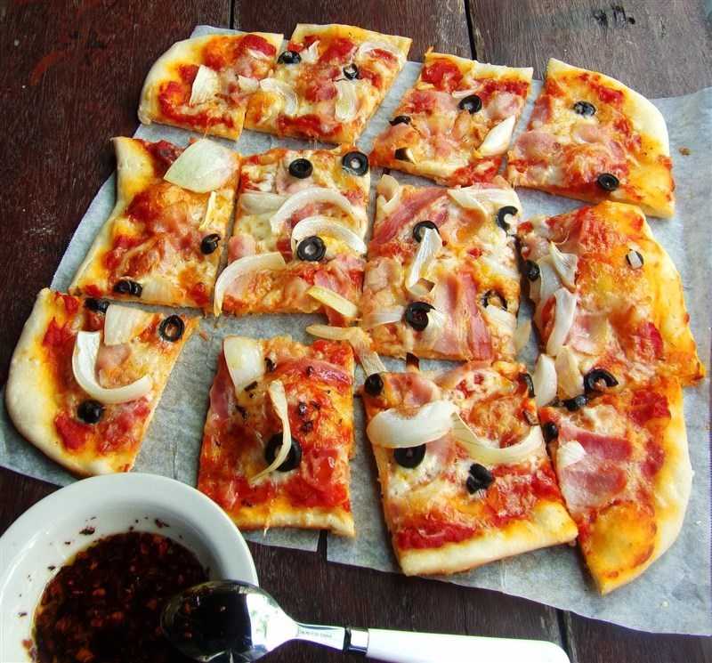 Нежная пицца рецепт с фото пошагово - 1000.menu