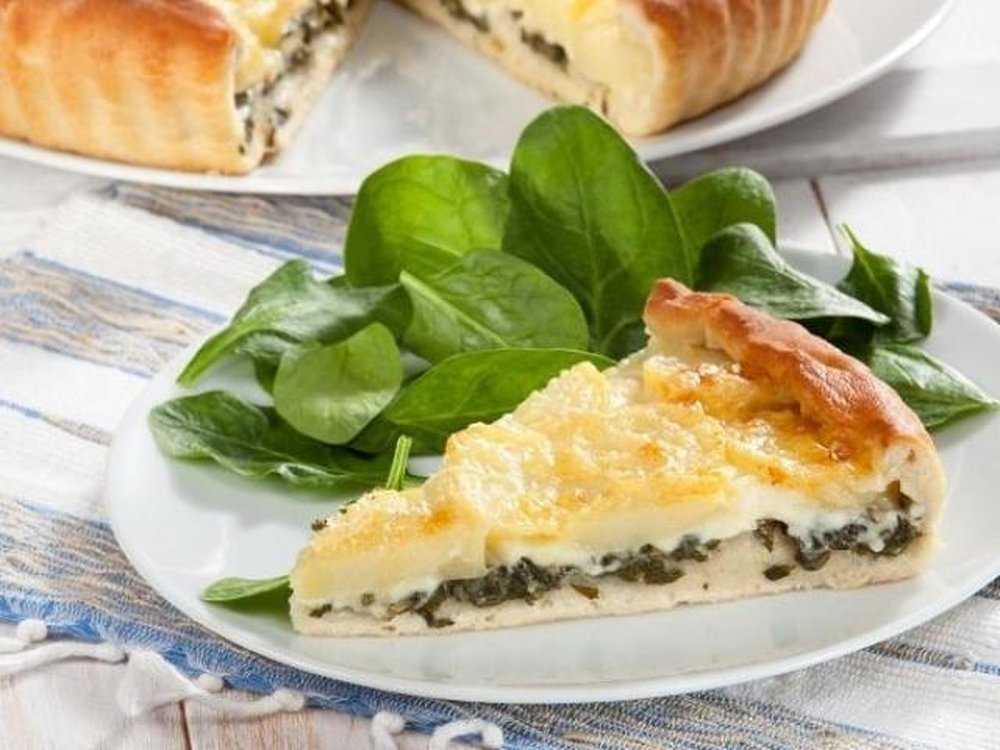 Пирог со шпинатом и семгой - рецепт с пошаговыми фото | меню недели