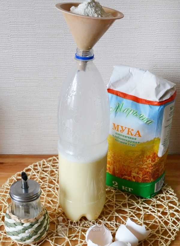 Блины в бутылке на молоке пошаговый рецепт быстро и просто от ирины наумовой