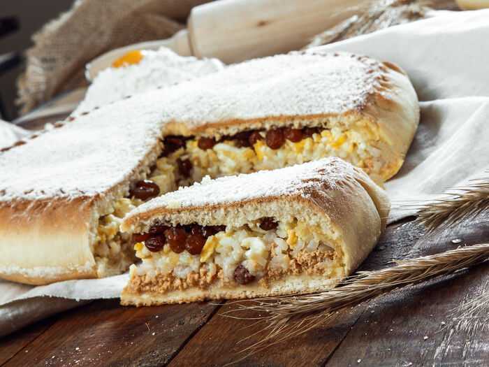 Татарский пирог с рисом рецепт с фото - 1000.menu