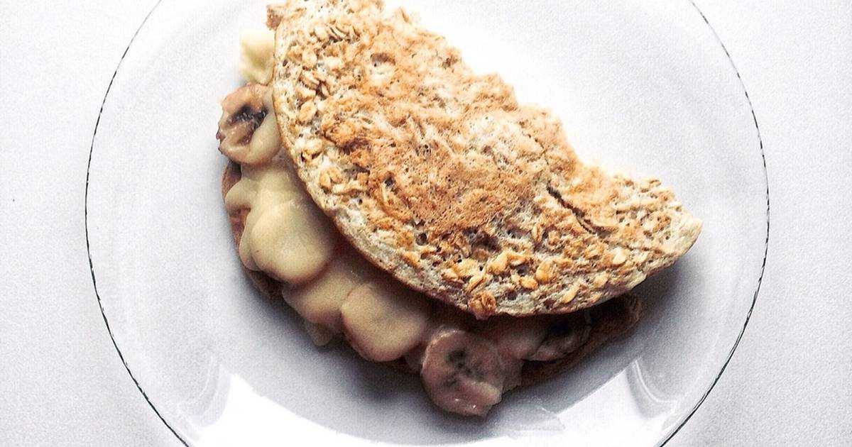 Диетические овсяно-банановые панкейки рецепт с фото пошагово - 1000.menu