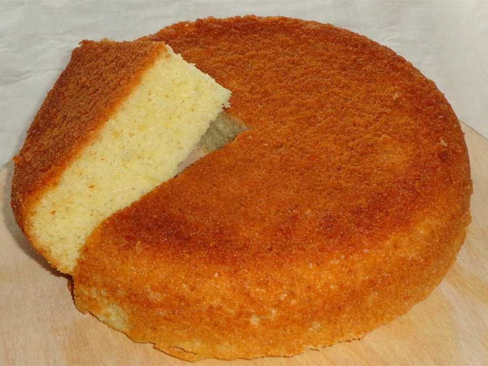 Пошаговый рецепт бисквитного торта в мультиварке