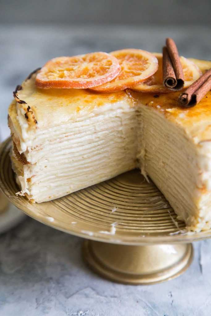 Торт блинный с творожным кремом — рецепт с фото пошагово. как сделать торт из блинов с творогом?