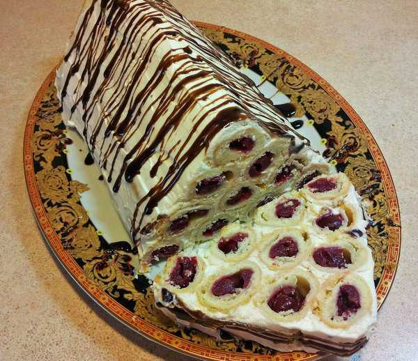 Торт монастырская изба со сметанным кремом рецепт с фото - 1000.menu