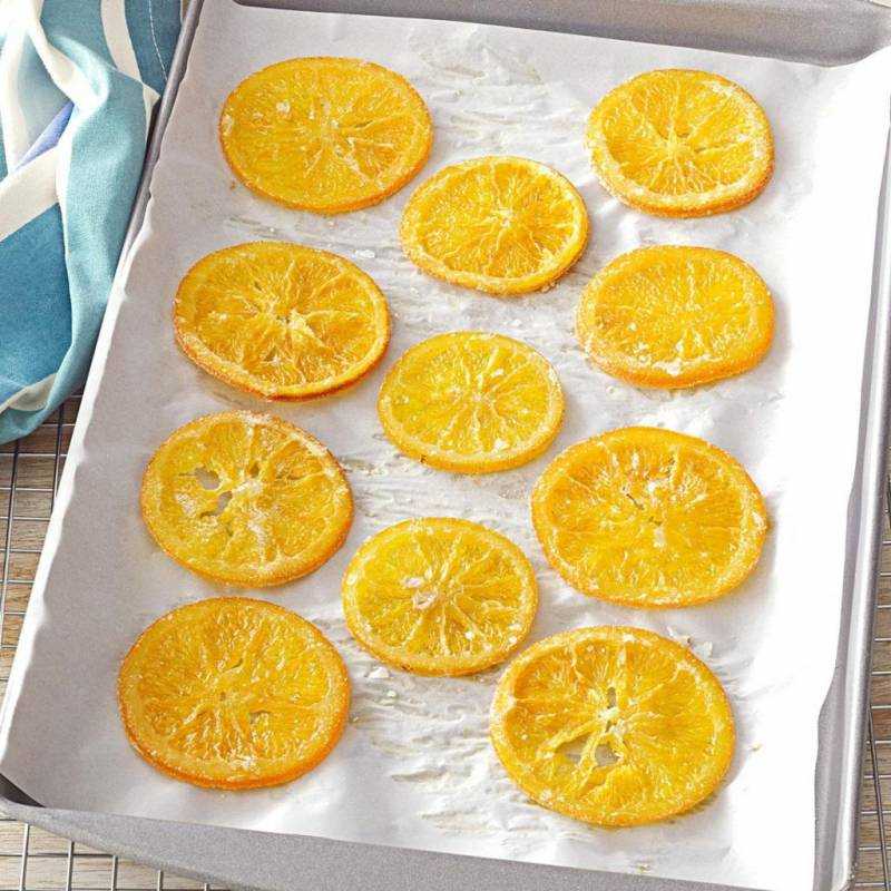 Сахарное печенье с лимоном и апельсином