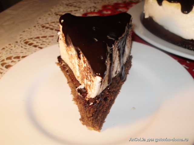 Шоколадный пирог с творогом «улыбка негра»изумительная творожная выпечка