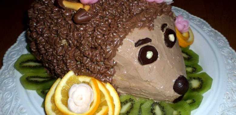 Пирожное шоколадные «ёжики» несколько несложных рецептов