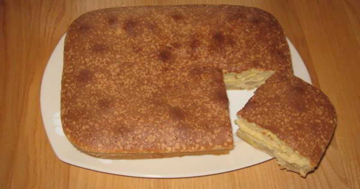 Шарлотка с бананами - как готовить пышный пирог в духовке или мультиварке на сметане, кефире или молоке