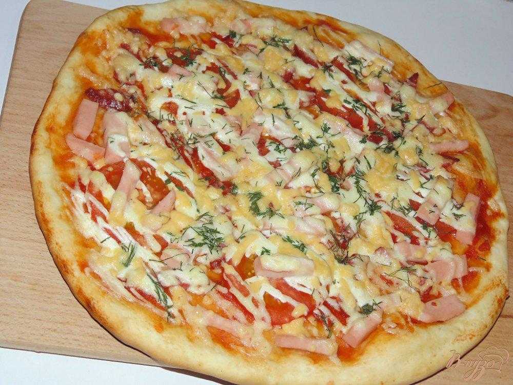 Пицца с колбасой и сыром – самые вкусные рецепты пиццы