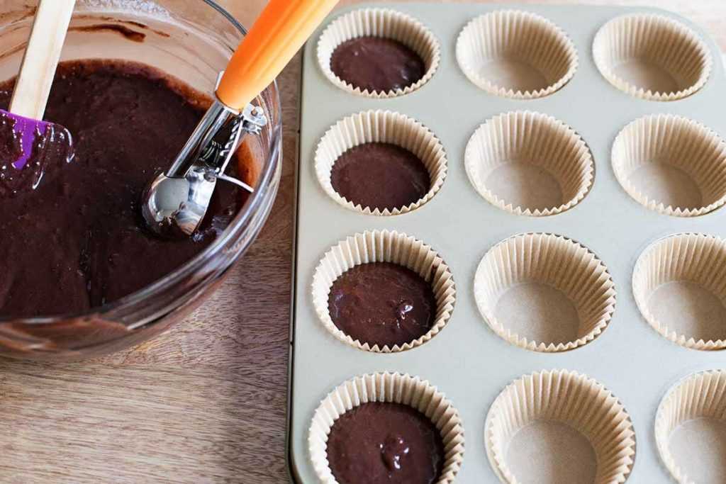 Классический рецепт маффинов с шоколадом с фото