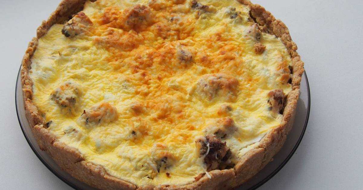 Французский пирог киш лорен: особенности приготовления и рецепт с добавлением курицы и грибов