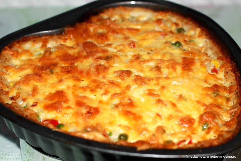Пирог с гавайской начинкой с курицей рецепт с фото - 1000.menu