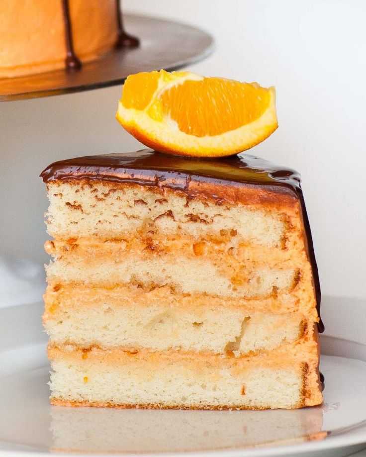 Шоколадно-апельсиновый торт пошаговый рецепт