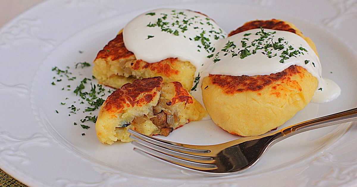 Постные пирожки с картофелем и грибами рецепт с фото