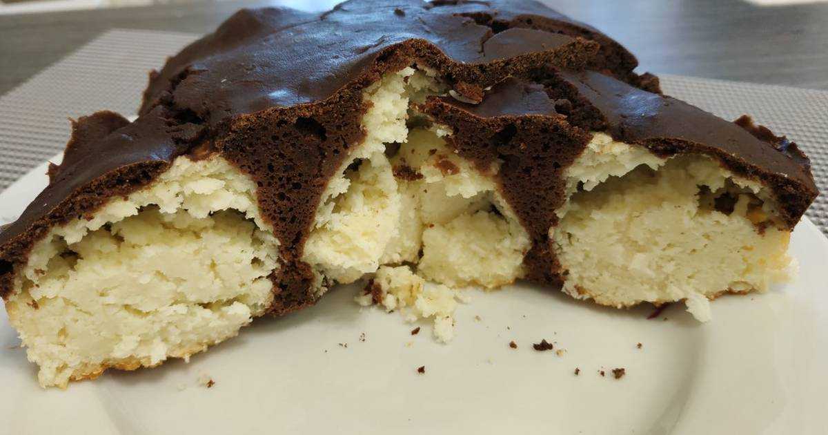 Шоколадный пирог с творожными шариками рецепт с фото пошагово - 1000.menu