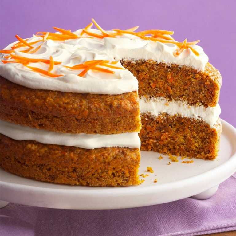 Постный морковный пирог — пошаговый рецепт с фото