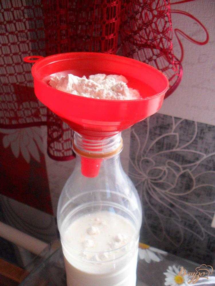Блины в бутылке на кислом молоке