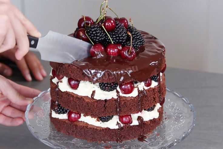 Торт с подтеками – 6 рецептов как сделать шоколадные подтёки на торте