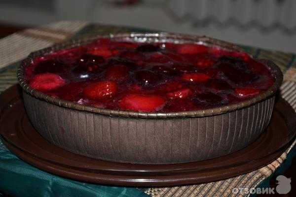 Рецепт с фото пирог с ягодами в желе рецепт с фото