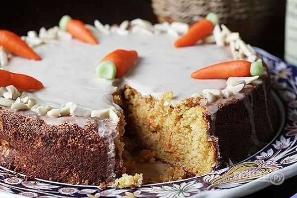 Постный морковный пирог - 21 рецепт: выпечка | foodini