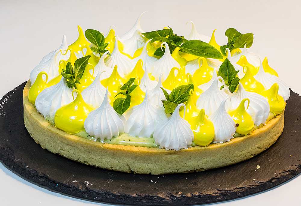 Лимонный тарт с меренгой французский лимонный пирог