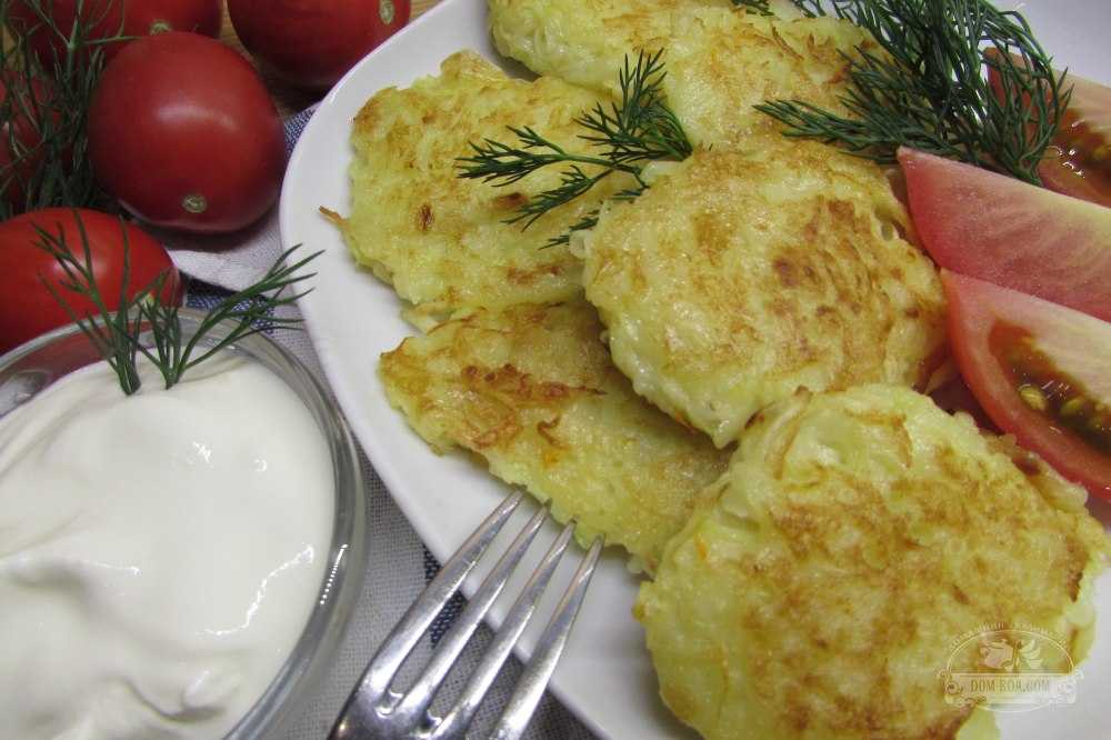 Оладьи из кабачков и картошки – 6 рецептов