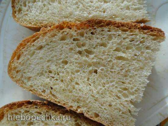 Итальянский хлеб чиабатта - пошаговый рецепт приготовления с фото