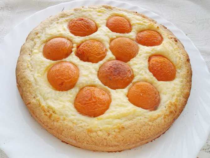 Творожный пирог с абрикосами рецепт с фото, как приготовить на webspoon.ru